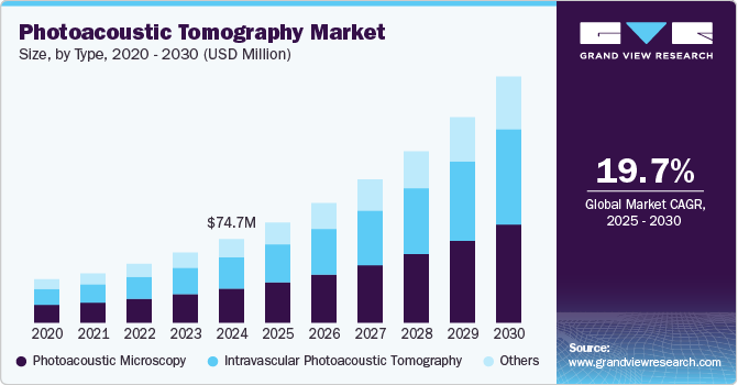Photoacoustic Tomography Market Size, By Type, 2020 - 2030 (USD Million)