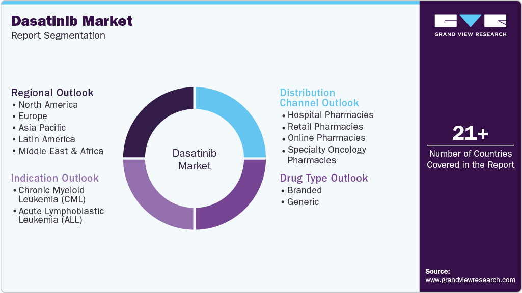 Global Dasatinib Market Report Segmentation Global Dasatinib Market Report Segmentation