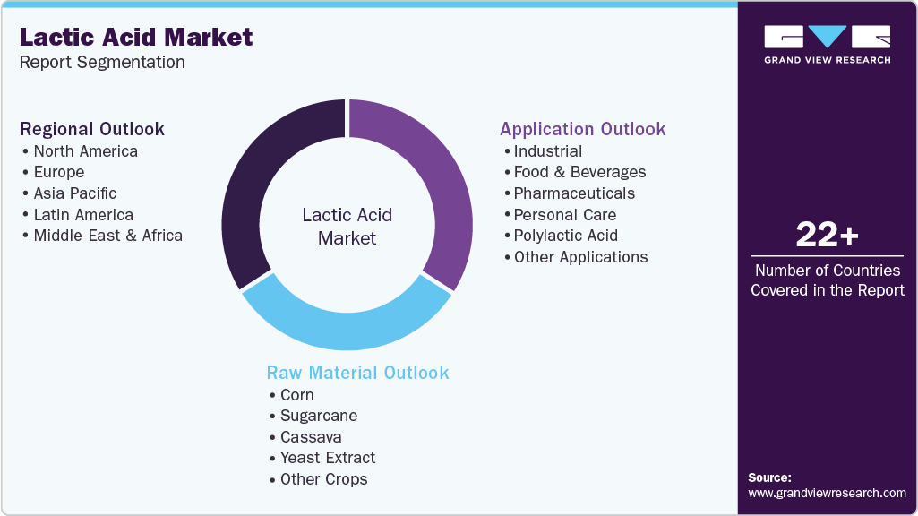 Global Lactic Acid Market Report Segmentation Global Lactic Acid Market Report Segmentation